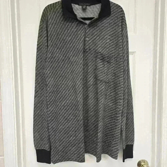 Metropolitan View Men's Golf Longsleeve Polo,Size XL - Picture 1 of 3